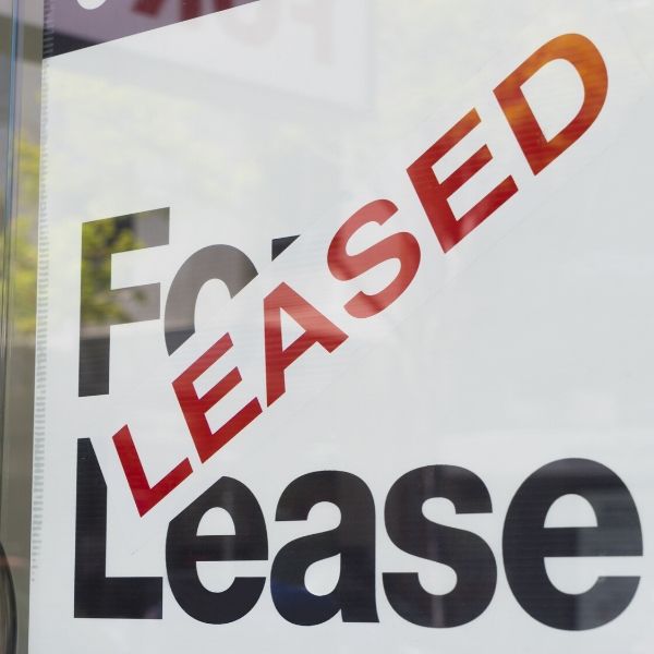 leased sign